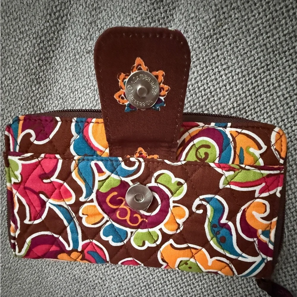 Longaberger Sisters Floral Quilted Wallet‎